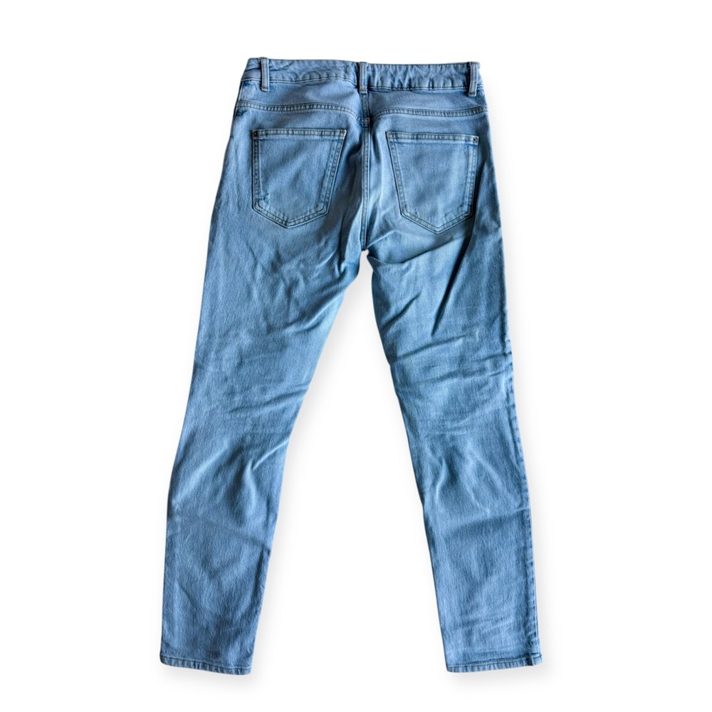 Zara Man Light Distressed Jeans, Skinny Fit - Size 31 - Picture 4 of 4